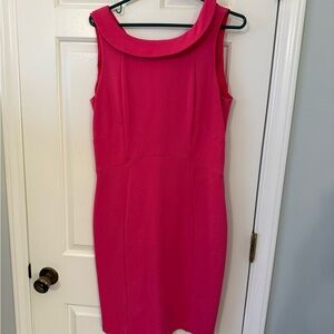 Lands' End Vibrant Pink Dress